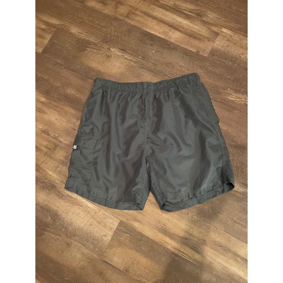 Kanu Surf Swim Trunks‎ Cargo Pocket Quick Dry Gray 3X - Picture 1 of 4